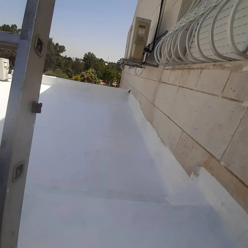 עבודות איטום בגובה איטום קירות בסנפלינג רפאל עובדיה